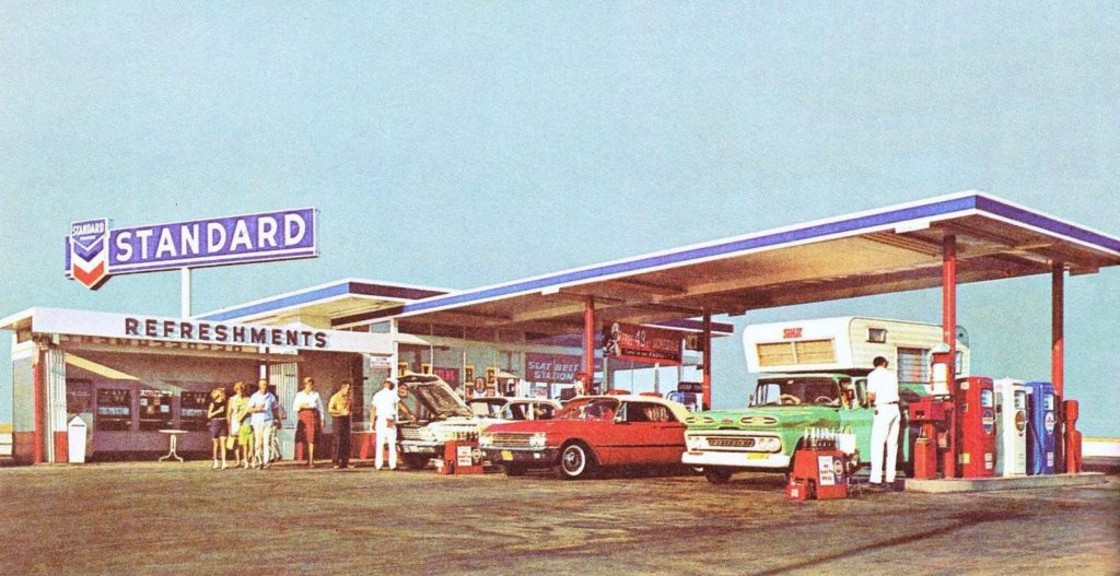 The FullService Gas Station I Remember JFK A Baby Boomer's Pleasant